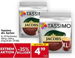 Billa Tassimo Angebot
