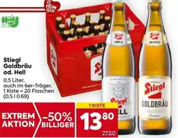 Billa Stiegl Goldbräu od. Hell Angebot