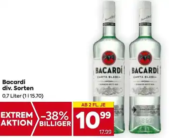 Billa Bacardi Angebot