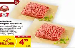 Billa Hofstädter mageres Faschiertes Angebot