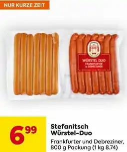 Billa Stefanitsch Würstel-Duo Angebot