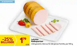 Billa Leichte Kalbspariser Angebot