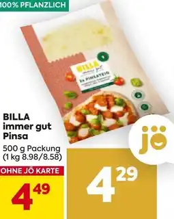 Billa BILLA immer gut Pinsa Angebot