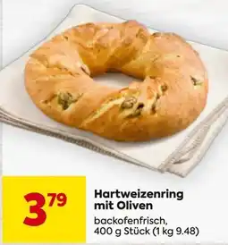 Billa Hartweizenring mit Oliven Angebot