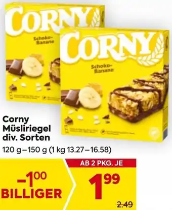 Billa Corny Müsliriegel Angebot