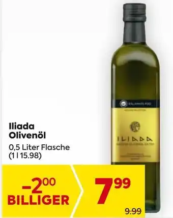 Billa Iliada Olivenöl Angebot