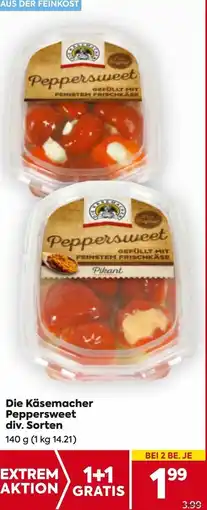 Billa Die Käsemacher Peppersweet Angebot