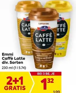 Billa Emmi Caffè Latte Angebot