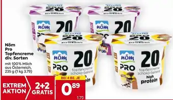 Billa Nöm Pro Topfencreme Angebot