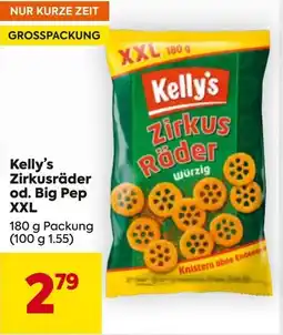 Billa Kelly's Zirkusräder od. Big Pep XXL Angebot