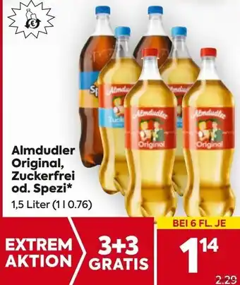 Billa Almdudler Original, Zuckerfrei od. Spezi Angebot