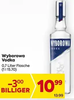 Billa Wyborowa Vodka Angebot