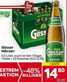 Billa Gösser Märzen Angebot