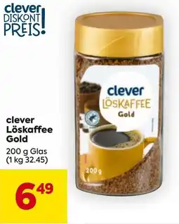 Billa clever Löskaffee Gold Angebot