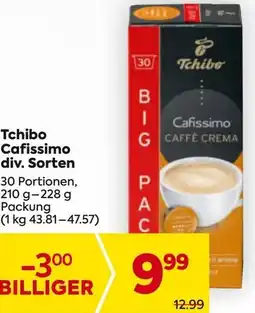 Billa Tchibo Cafissimo Angebot