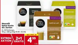 Billa Nescafé Dolce Gusto Angebot