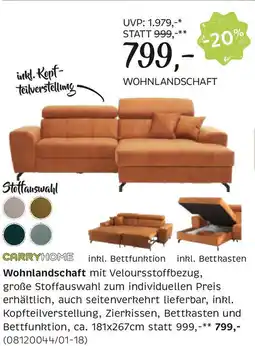 XXXLutz Carryhome Wohnlandschaft Angebot