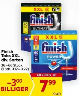 Billa Finish Tabs XXL Angebot