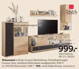 XXXLutz Stylife wohnwand Angebot