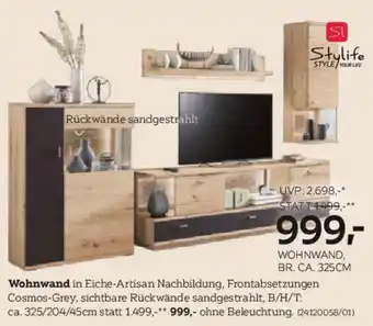 XXXLutz Stylife wohnwand Angebot
