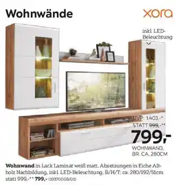 XXXLutz Xora Wohnwand Angebot