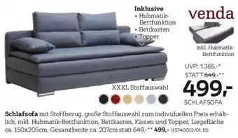 XXXLutz Venda Schlafsofa Angebot