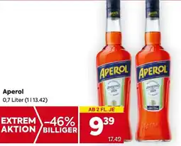 Billa Aperol Angebot