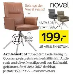 XXXLutz Novel Armlehnstuhl Angebot