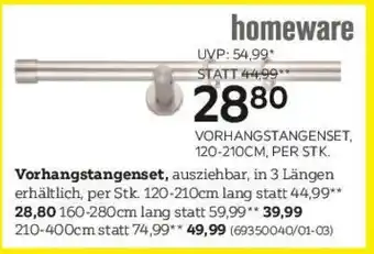 XXXLutz Vorhangstangenset Angebot