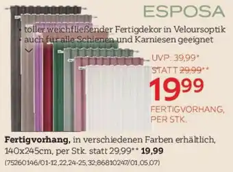 XXXLutz Esposa Fertigvorhang Angebot