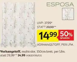 XXXLutz Esposa Vorhangstoff Angebot