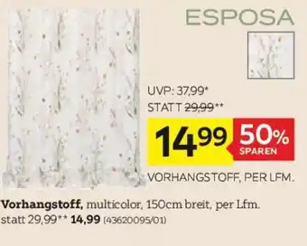 XXXLutz Esposa Vorhangstoff Angebot