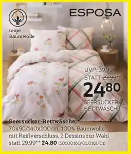 XXXLutz Esposa bettwäsche caro seersucker Angebot
