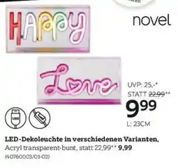 XXXLutz Novel LED-dekoleuchte Angebot