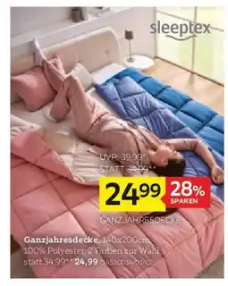 XXXLutz Sleeptex Ganzjahresdecke Angebot