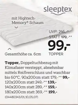 XXXLutz Topper Angebot