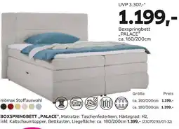 Mömax Boxspringbett Palace Beige Angebot