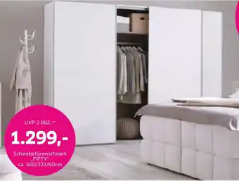 Mömax Schwebetürenschrank Fifty Angebot