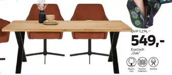 Mömax Esstisch Oak Wildeiche massiv Angebot