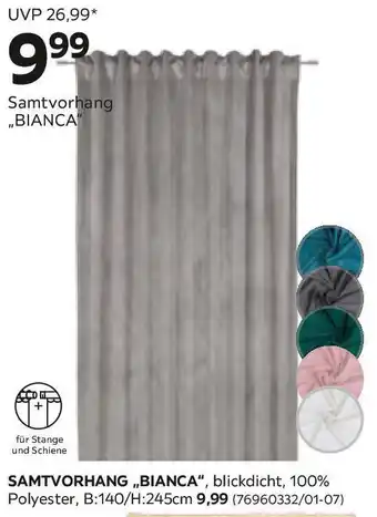 Mömax Fertigvorhang Bianca Beige Angebot