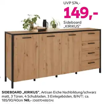 Mömax Sideboard Kirikus Angebot
