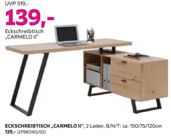 Mömax Eckschreibtisch Carmelo II Angebot
