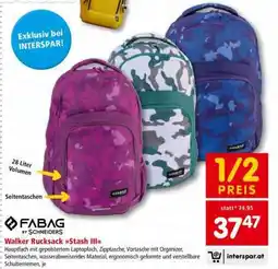 Interspar Walker Rucksack Stash III Angebot