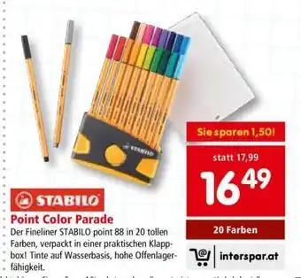 Interspar Point Color Parade Angebot