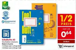 Interspar Schulhefte A5 Angebot