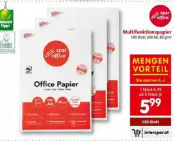 Interspar Multifunktionspapier Angebot
