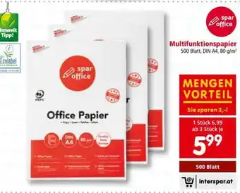 Interspar Multifunktionspapier Angebot