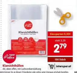 Interspar Klarsichthüllen Angebot