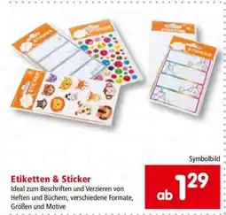 Interspar Etiketten & Sticker Angebot