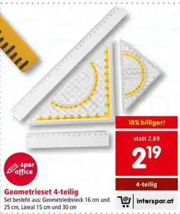 Interspar Geometrieset 4-teilig Angebot